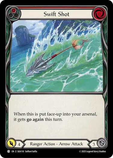 Swift Shot [SEA110] (High Seas)  Rainbow Foil | Good Games Cannington