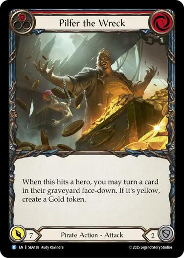 Pilfer the Wreck (Red) [SEA138] (High Seas) | Good Games Cannington