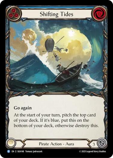 Shifting Tides [SEA148] (High Seas)  Rainbow Foil | Good Games Cannington