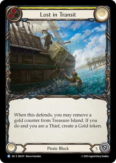 Lost in Transit [SEA151] (High Seas)  Rainbow Foil | Good Games Cannington