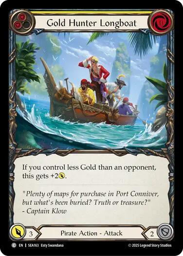 Gold Hunter Longboat [SEA163] (High Seas) | Good Games Cannington