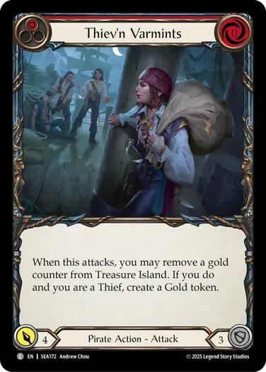 Thiev'n Varmints [SEA172] (High Seas)  Rainbow Foil | Good Games Cannington