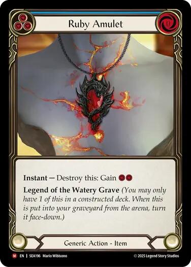 Ruby Amulet [SEA196] (High Seas) | Good Games Cannington