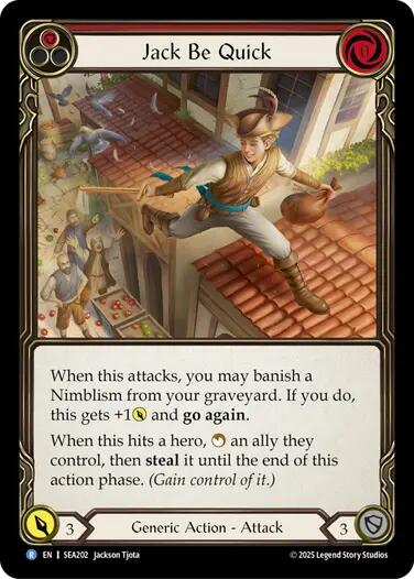 Jack Be Quick [SEA202] (High Seas)  Rainbow Foil | Good Games Cannington