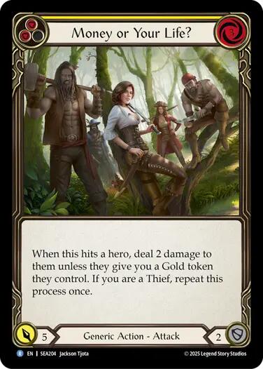 Money or Your Life? (Yellow) [SEA204] (High Seas) | Good Games Cannington