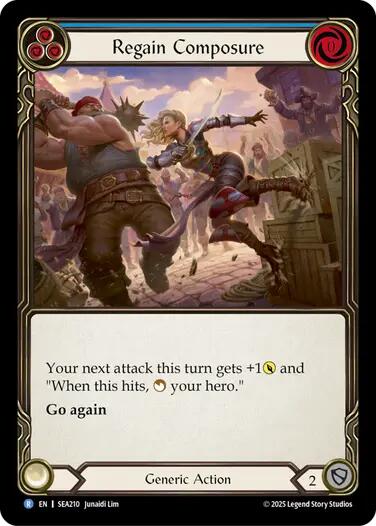 Regain Composure [SEA210] (High Seas)  Rainbow Foil | Good Games Cannington