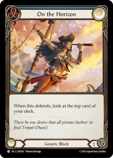 On the Horizon (Blue) [SEA243] (High Seas) | Good Games Cannington