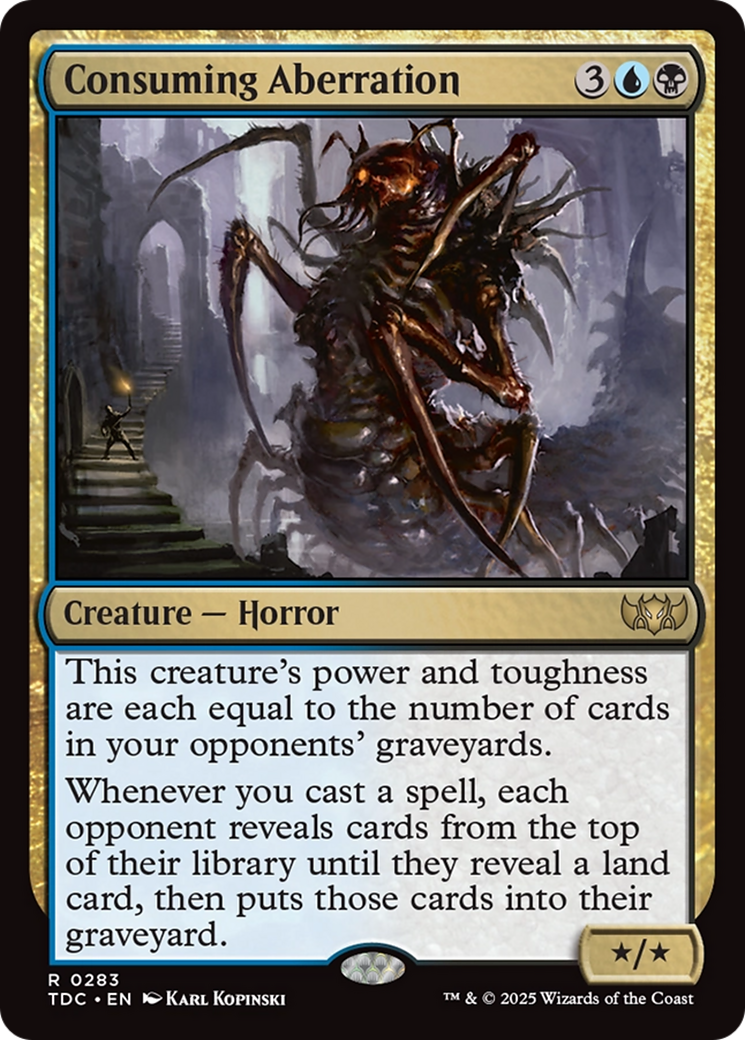 Consuming Aberration [Tarkir: Dragonstorm Commander] | Good Games Cannington