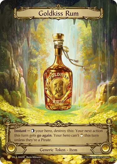 Goldkiss Rum (Treasure) [SEA245] (High Seas)  Rainbow Foil | Good Games Cannington