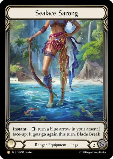 Sealace Sarong (Treasure) [SEA095] (High Seas)  Cold Foil | Good Games Cannington