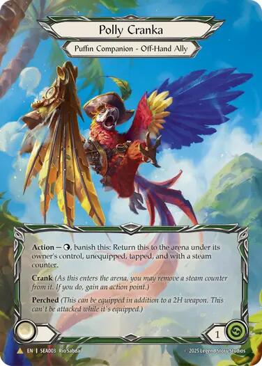 Polly Cranka (Treasure) [SEA003] (High Seas)  Cold Foil | Good Games Cannington