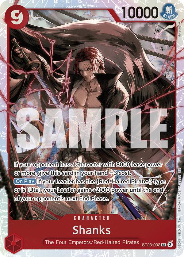 Shanks (002) [Starter Deck: Red Shanks] | Good Games Cannington