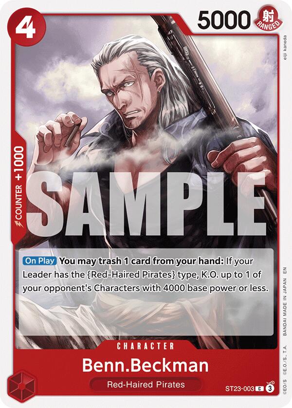 Benn.Beckman [Starter Deck: Red Shanks] | Good Games Cannington
