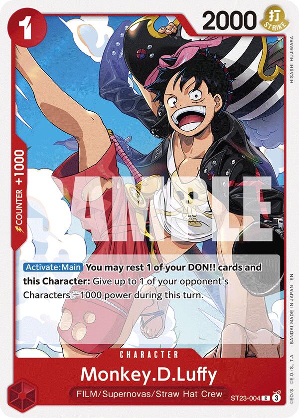 Monkey.D.Luffy [Starter Deck: Red Shanks] | Good Games Cannington
