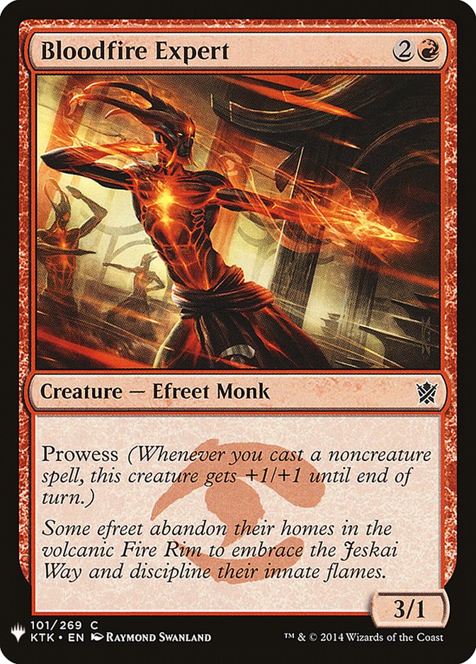 Bloodfire Expert [Mystery Booster] | Good Games Cannington