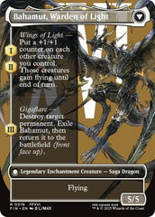 Dion, Bahamut's Dominant // Bahamut, Warden of Light (Borderless) [FINAL FANTASY] | Good Games Cannington