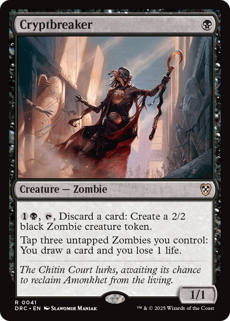 Cryptbreaker [Aetherdrift Commander] | Good Games Cannington