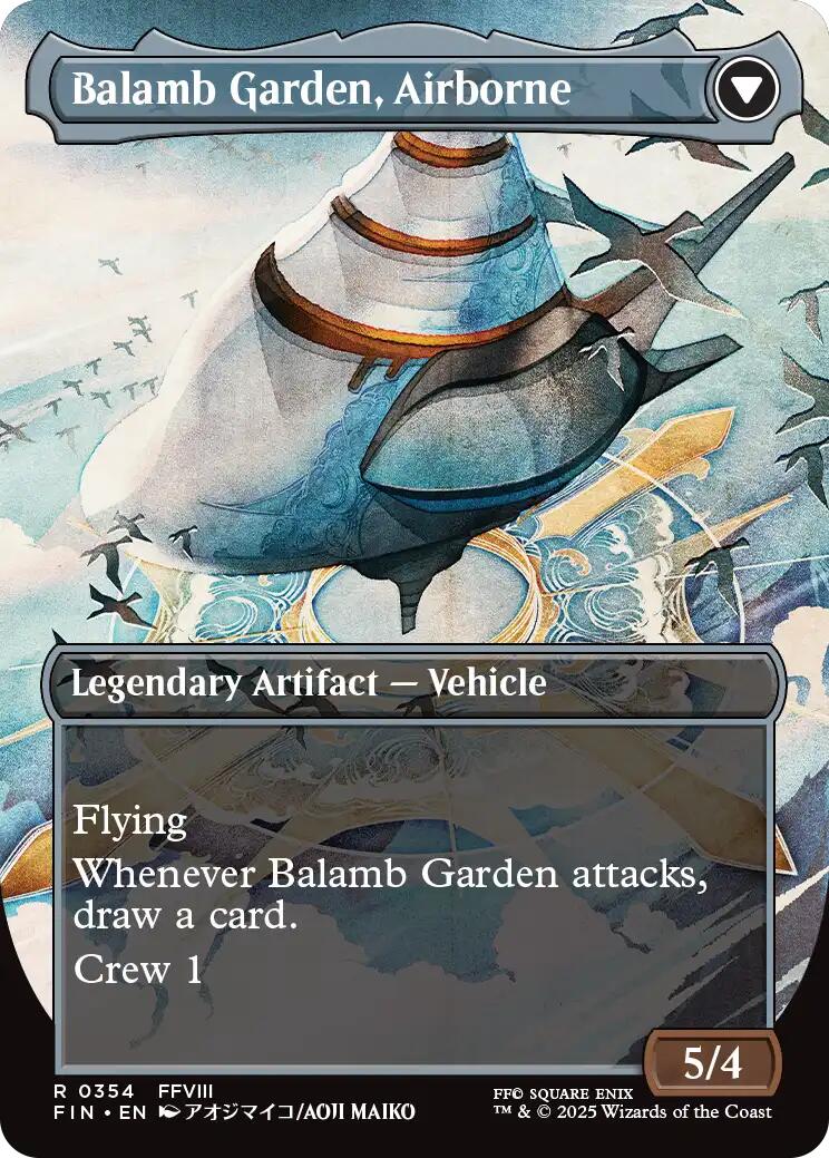 Balamb Garden, SeeD Academy // Balamb Garden, Airborne (Borderless) [FINAL FANTASY] | Good Games Cannington