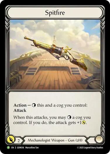 Spitfire [GEM036] (GEM Pack 2)  Cold Foil | Good Games Cannington