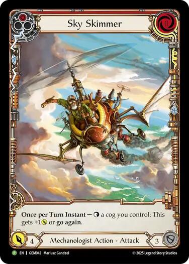 Sky Skimmer (Red) [GEM042] (GEM Pack 2) | Good Games Cannington