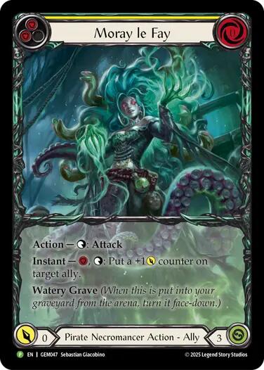 Moray le Fay [GEM047] (GEM Pack 2)  Rainbow Foil | Good Games Cannington