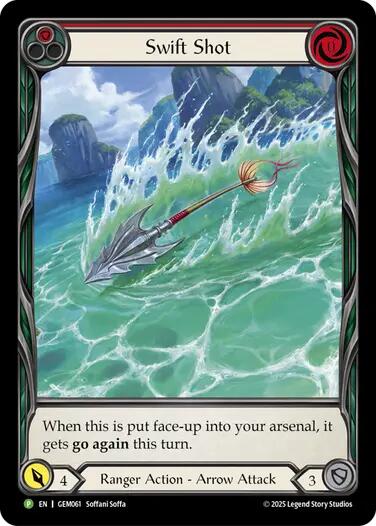 Swift Shot [GEM061] (GEM Pack 2)  Rainbow Foil | Good Games Cannington