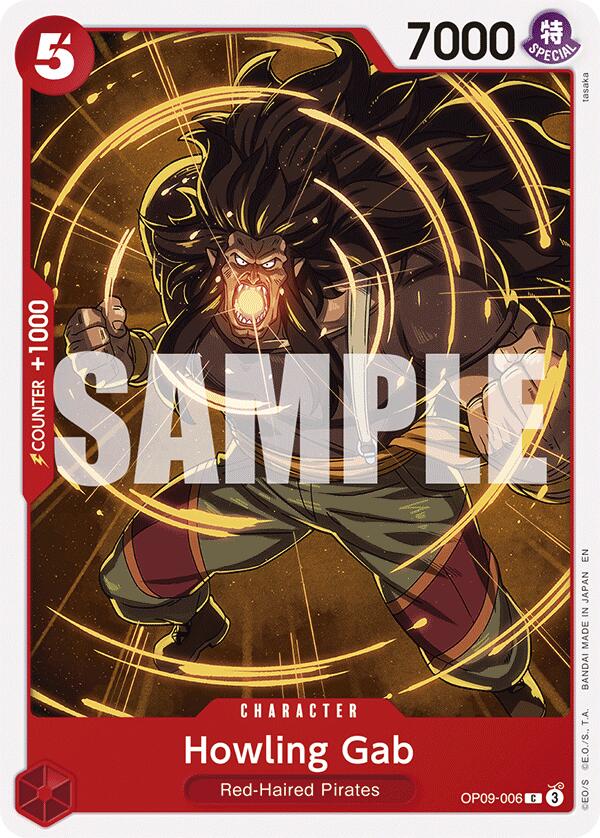 Howling Gab (Reprint) [Starter Deck: Red Shanks] | Good Games Cannington