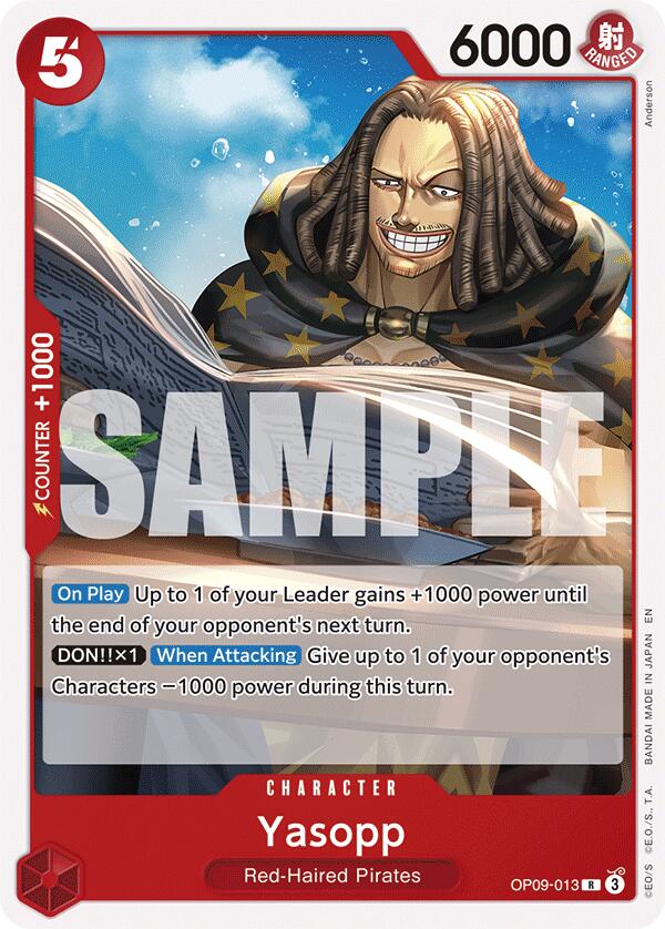 Yasopp (Reprint) [Starter Deck: Red Shanks] | Good Games Cannington