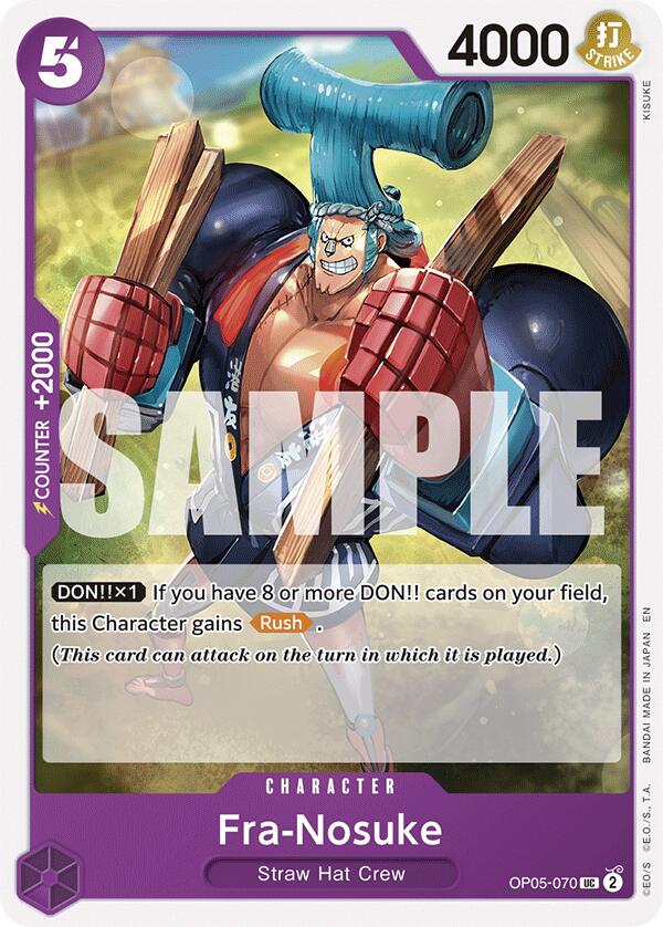 Fra-Nosuke (Reprint) [Starter Deck: Purple/Black Monkey.D.Luffy] | Good Games Cannington