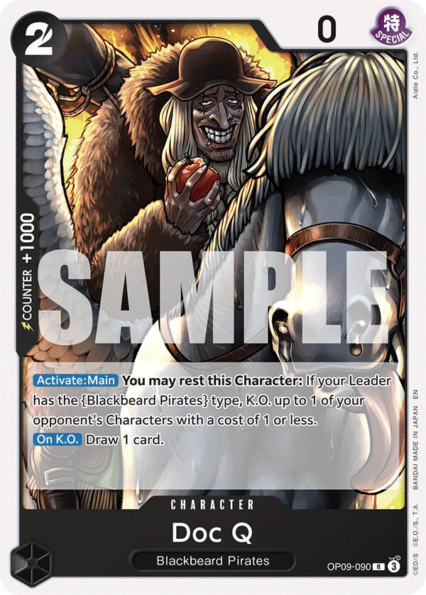Doc Q (Reprint) [Starter Deck: Black Marshall.D.Teach] | Good Games Cannington