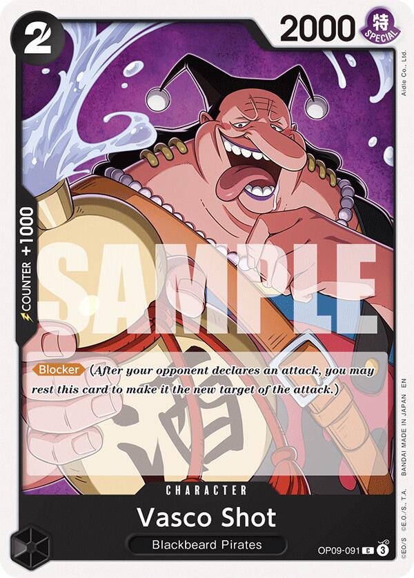 Vasco Shot (Reprint) [Starter Deck: Black Marshall.D.Teach] | Good Games Cannington