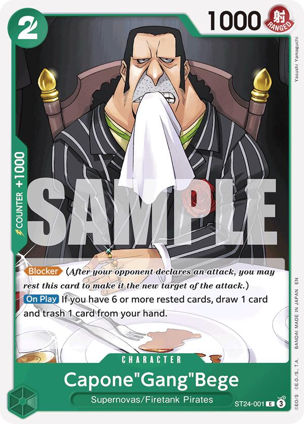 Capone"Gang"Bege [Starter Deck: GREEN Jewelry Bonney] | Good Games Cannington