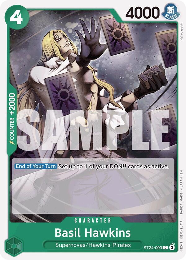 Basil Hawkins [Starter Deck: GREEN Jewelry Bonney] | Good Games Cannington