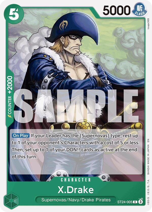 X.Drake [Starter Deck: GREEN Jewelry Bonney] | Good Games Cannington