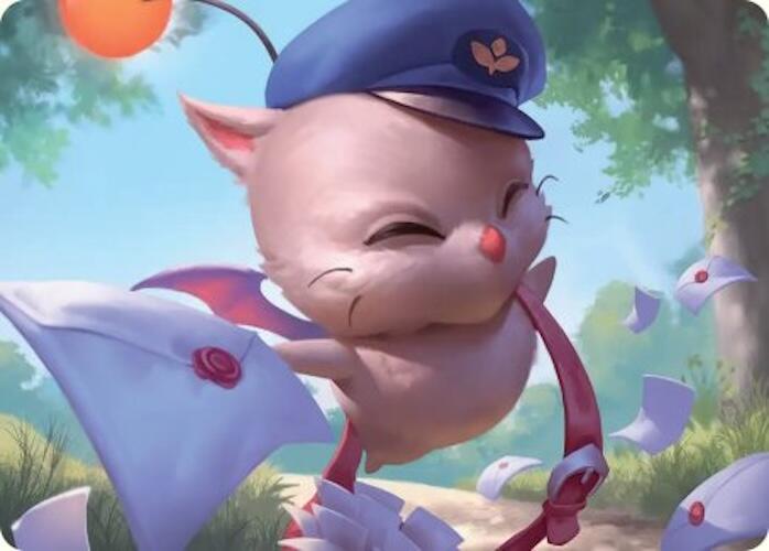 Delivery Moogle Art Card [FINAL FANTASY Art Series] | Good Games Cannington