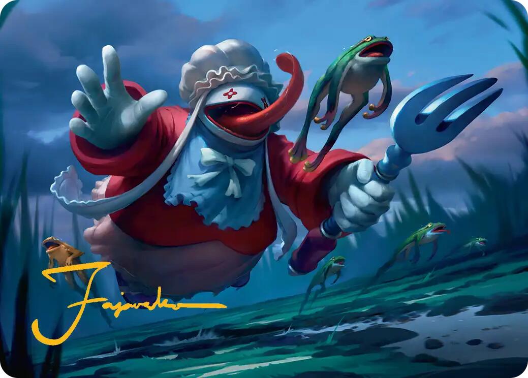 Quina, Qu Gourmet Art Card (Gold-Stamped Signature) [FINAL FANTASY Art Series] | Good Games Cannington