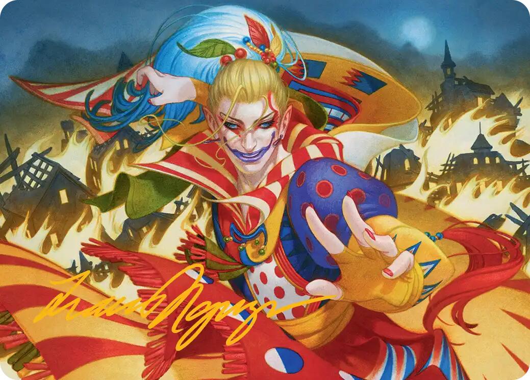 Ruinous Ultimatum Art Card (Gold-Stamped Signature) [FINAL FANTASY Art Series] | Good Games Cannington