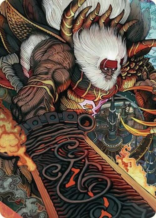 Braska's Final Aeon Art Card [FINAL FANTASY Art Series] | Good Games Cannington