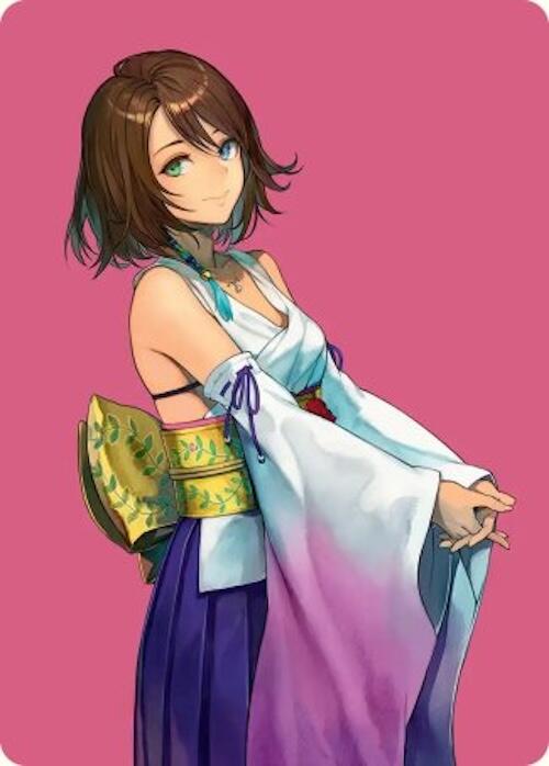 Yuna, Hope of Spira Art Card [FINAL FANTASY Art Series] | Good Games Cannington