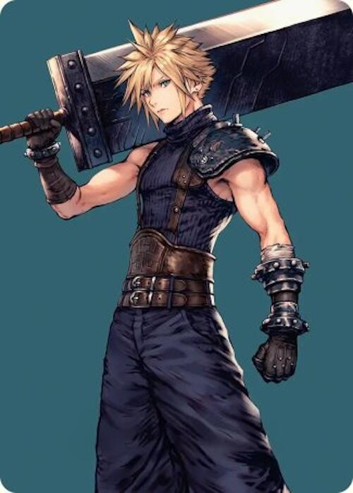 Cloud, Ex-SOLDIER Art Card [FINAL FANTASY Art Series] | Good Games Cannington