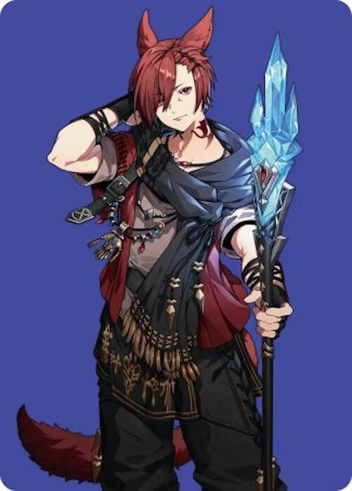G'raha Tia, Scion Reborn Art Card (51) [FINAL FANTASY Art Series] | Good Games Cannington