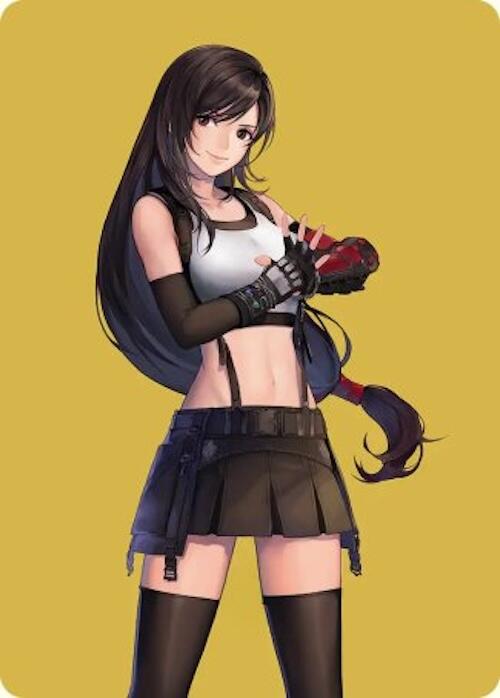 Tifa, Martial Artist Art Card [FINAL FANTASY Art Series] | Good Games Cannington