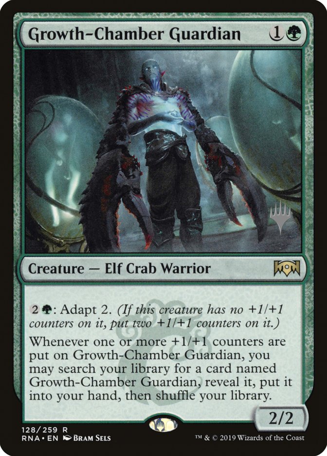Growth-Chamber Guardian (Promo Pack) [Ravnica Allegiance Promos] | Good Games Cannington