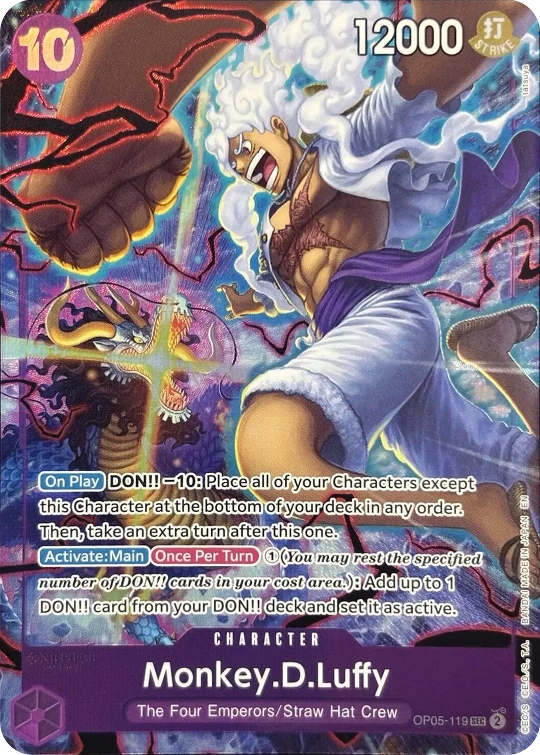 Monkey.D.Luffy (English Version 2nd Anniversary Set) [One Piece Promotion Cards] | Good Games Cannington