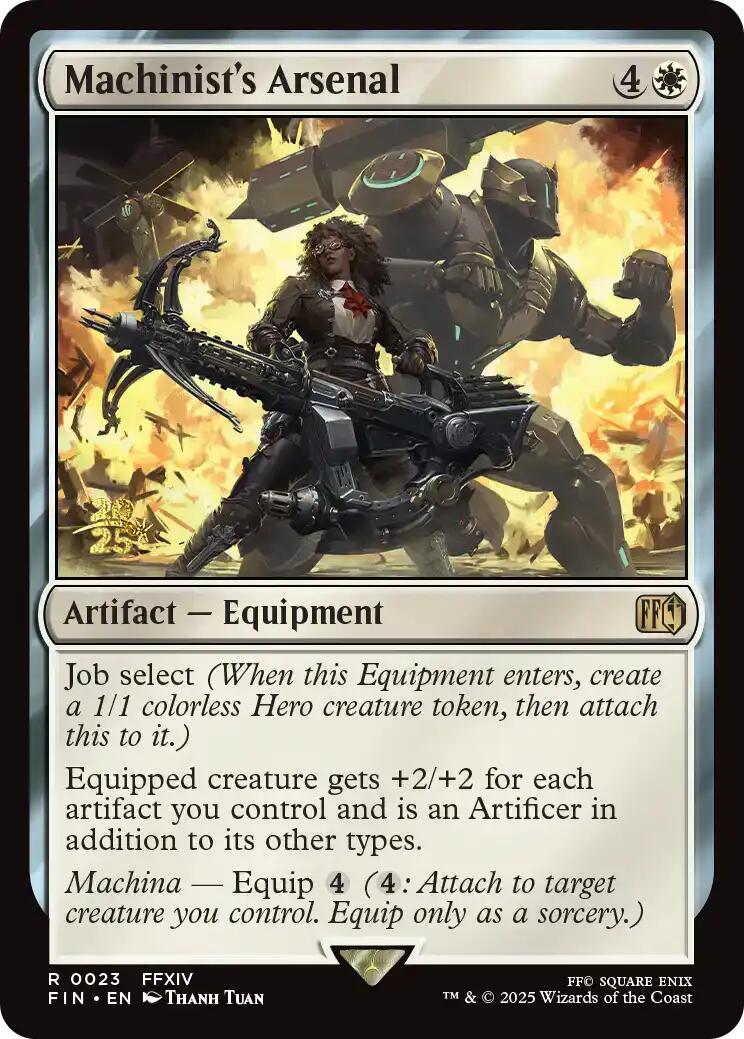 Machinist's Arsenal [FINAL FANTASY Prerelease Promo] | Good Games Cannington