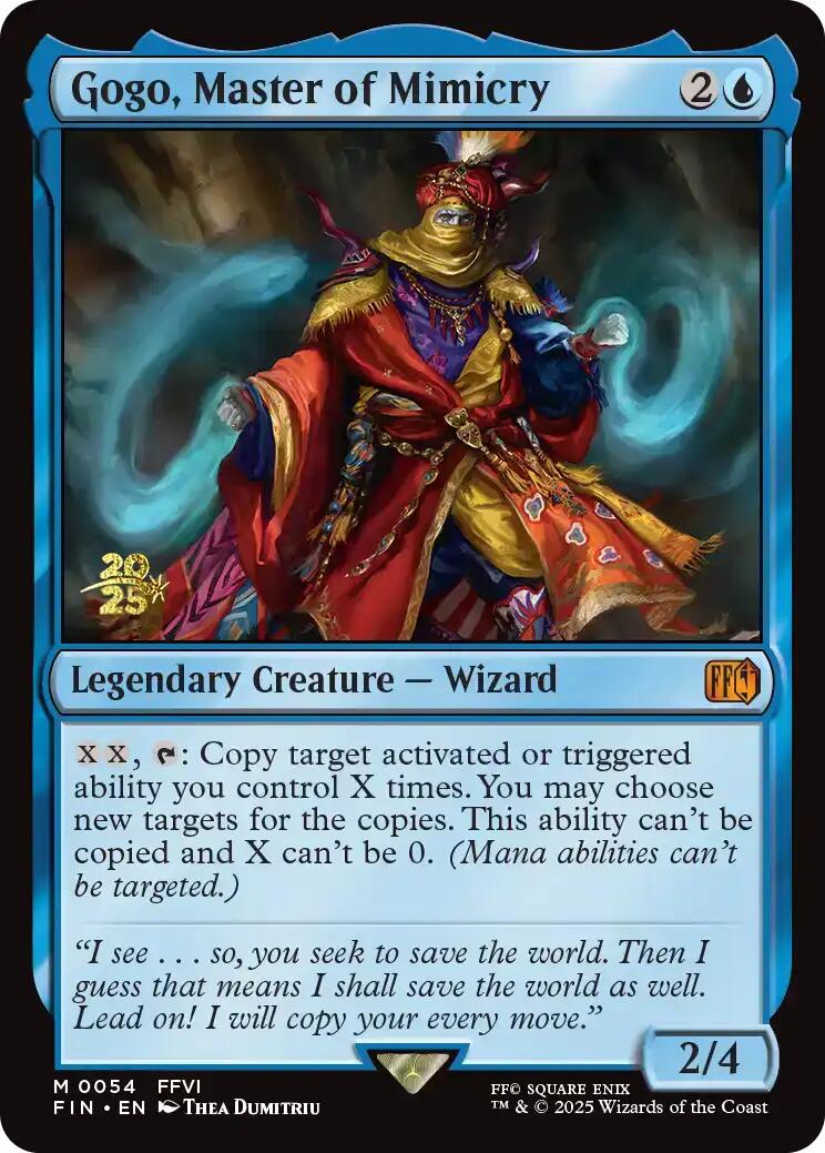 Gogo, Master of Mimicry [FINAL FANTASY Prerelease Promo] | Good Games Cannington