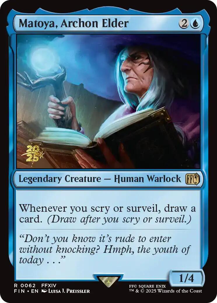 Matoya, Archon Elder [FINAL FANTASY Prerelease Promo] | Good Games Cannington