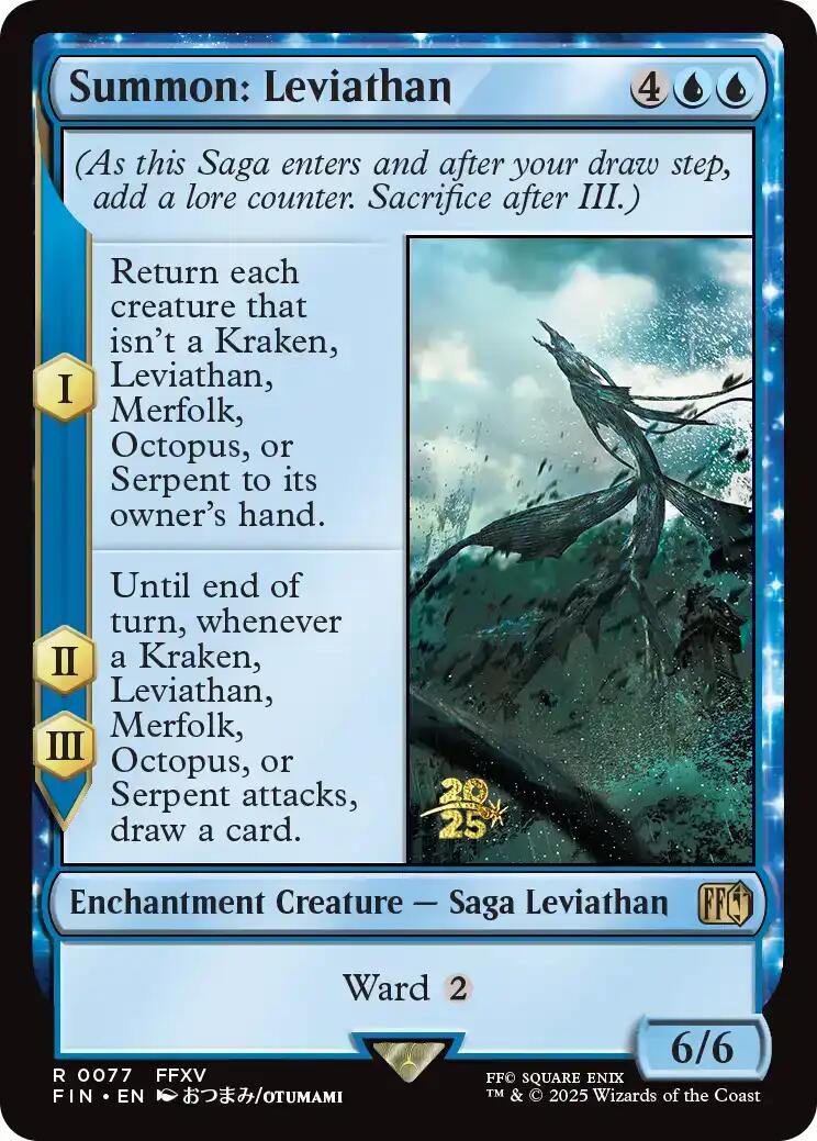 Summon: Leviathan [FINAL FANTASY Prerelease Promo] | Good Games Cannington