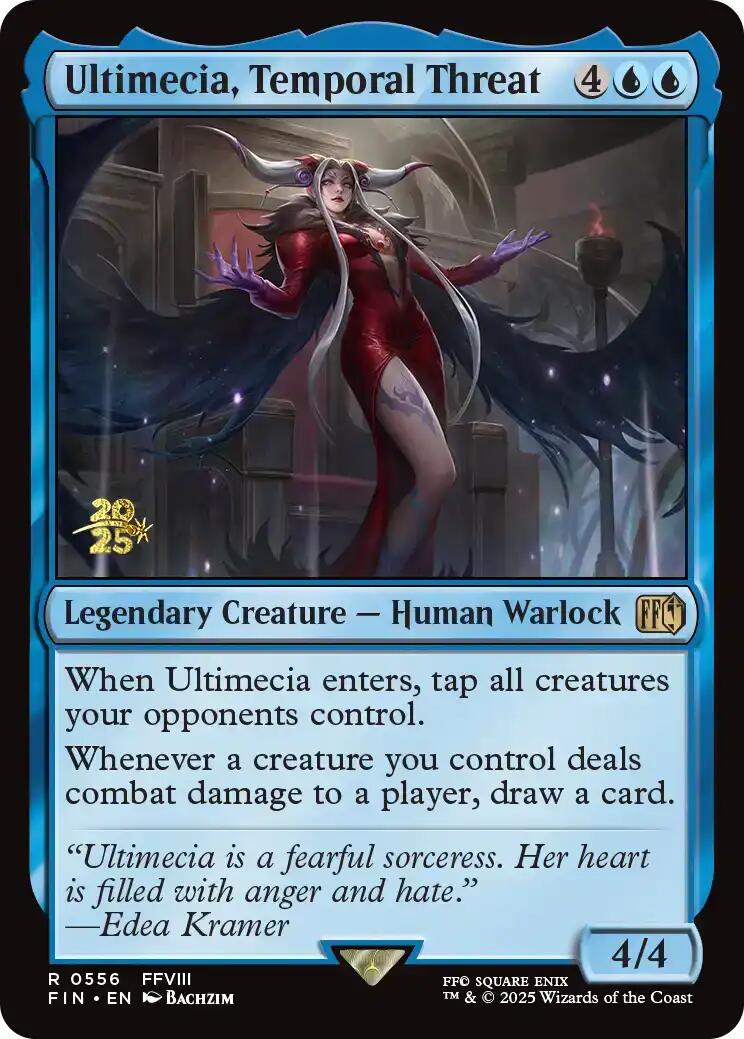 Ultimecia, Temporal Threat [FINAL FANTASY Prerelease Promo] | Good Games Cannington