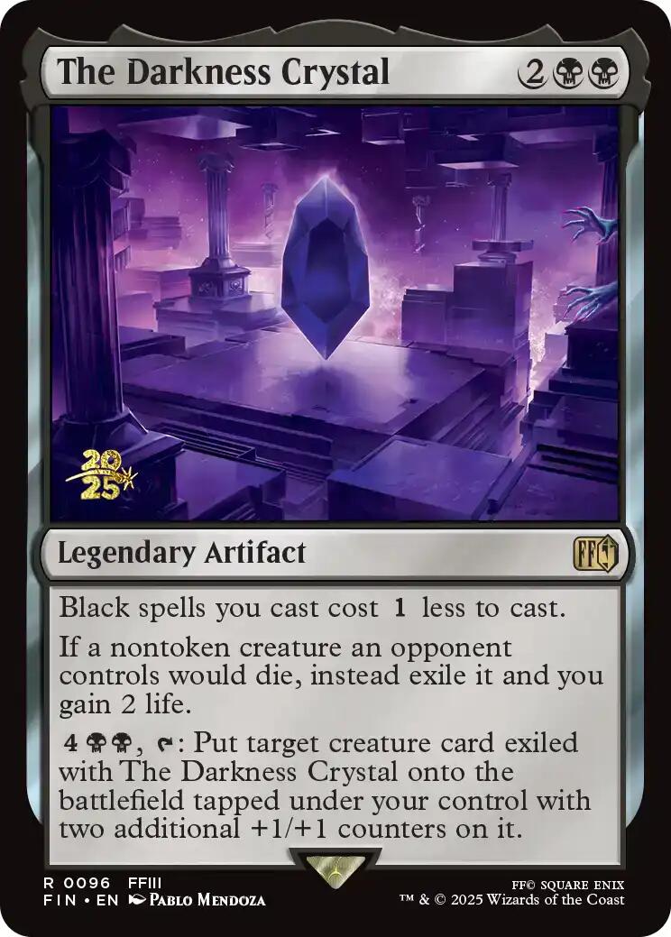 The Darkness Crystal [FINAL FANTASY Prerelease Promo] | Good Games Cannington